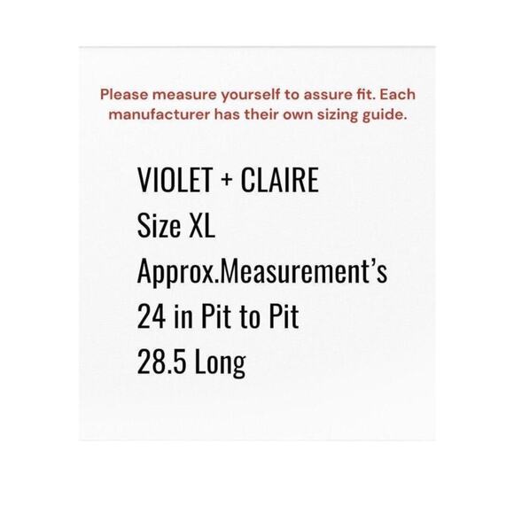 VIOLET + CLAIRE TUNIC BLOUSE Women's SZ XL Color Block Striped Sleeveless Top - Picture 3 of 7